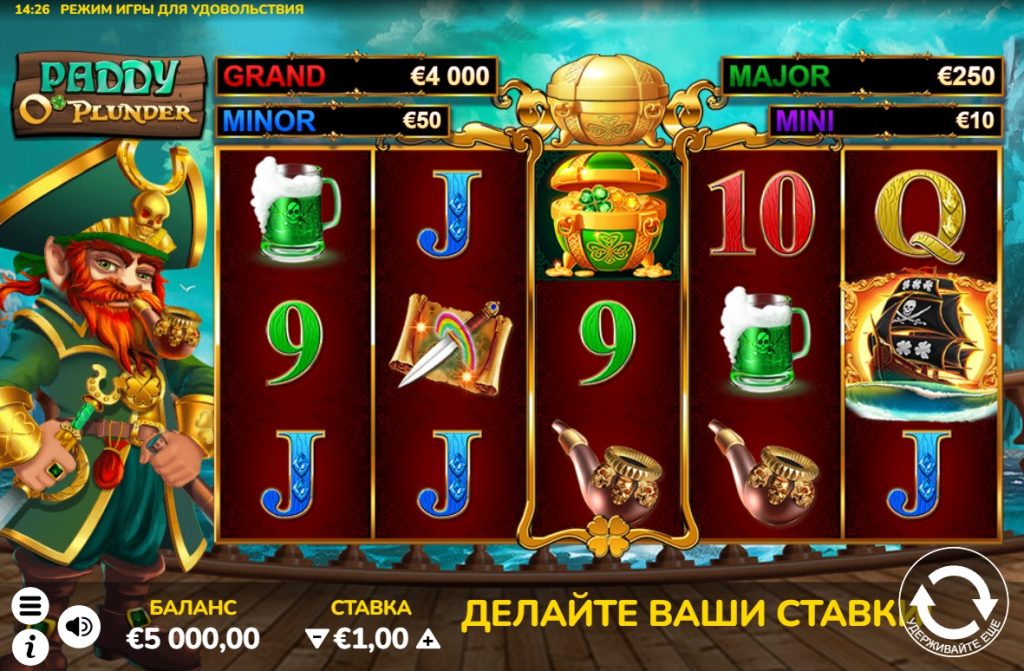 Paddy O’Plunder Slot