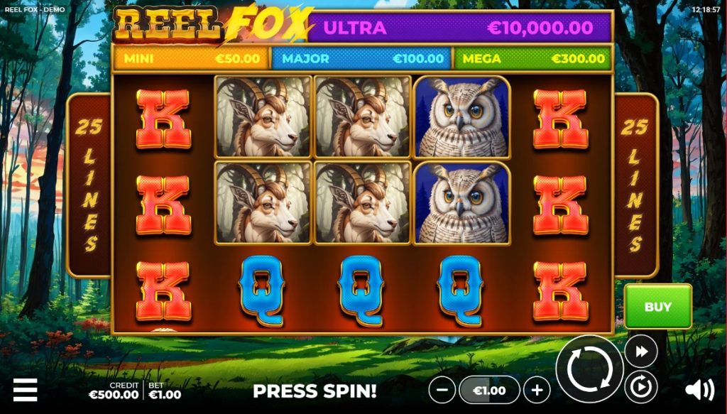 Reel Fox Slot Game