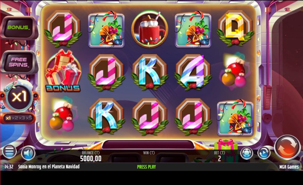 Sonia Monroy en el Planeta Navidad Slot: A Festive Online Casino Game