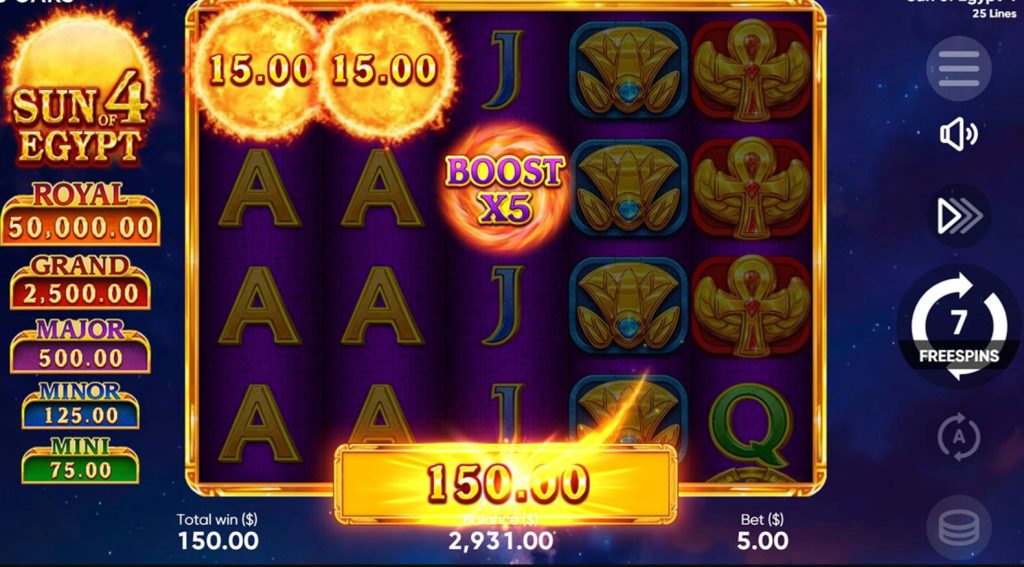 Sun of Egypt 4 Slot