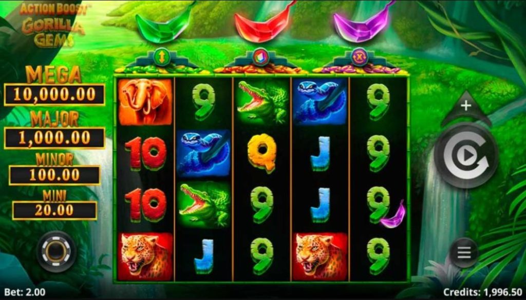 Action Boost Gorilla Gems: A Must-Try Online Casino Slot Game