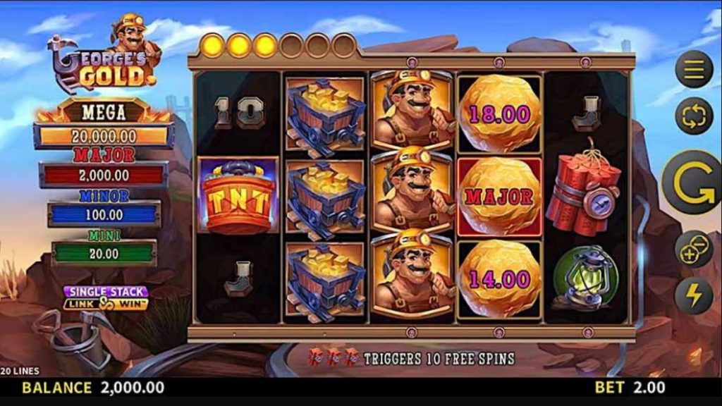 George’s Gold: A Must-Try Online Casino Slot Game