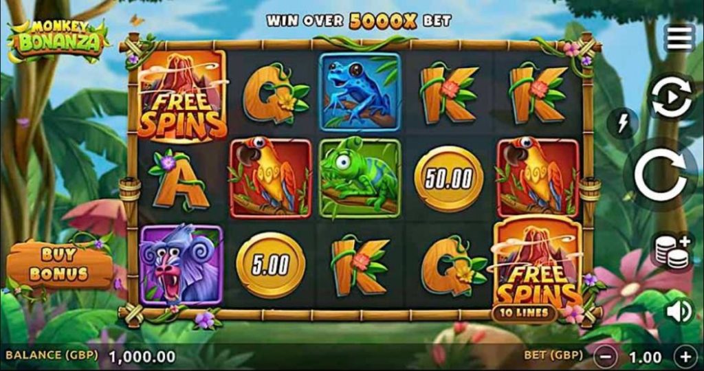 Monkey Bonanza: A Fun and Exciting Online Casino Slot Game Review