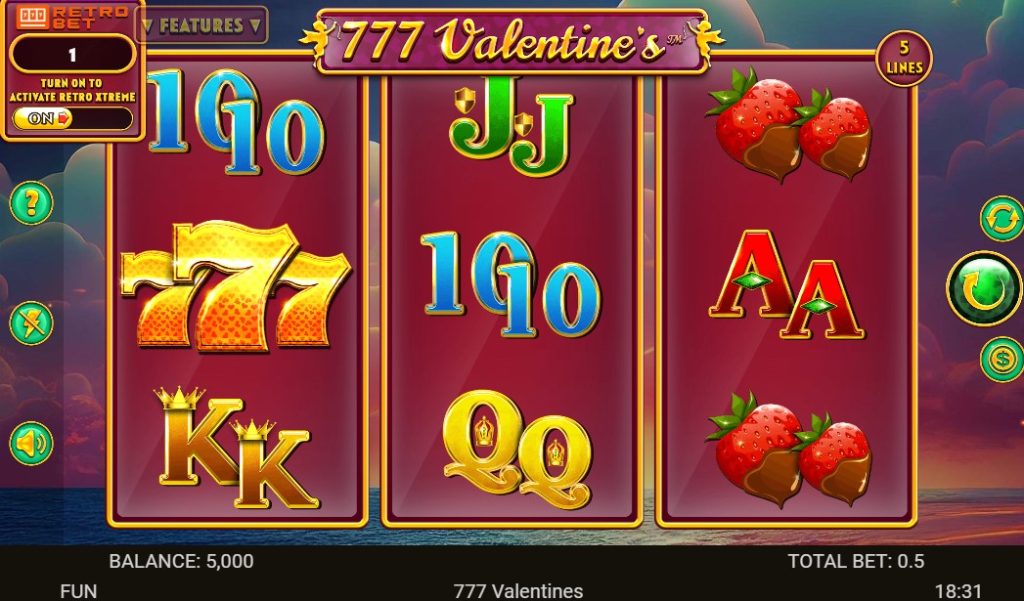 Love is in the Air: A Review of the 777 Valentine’s Online Casino Slot Game