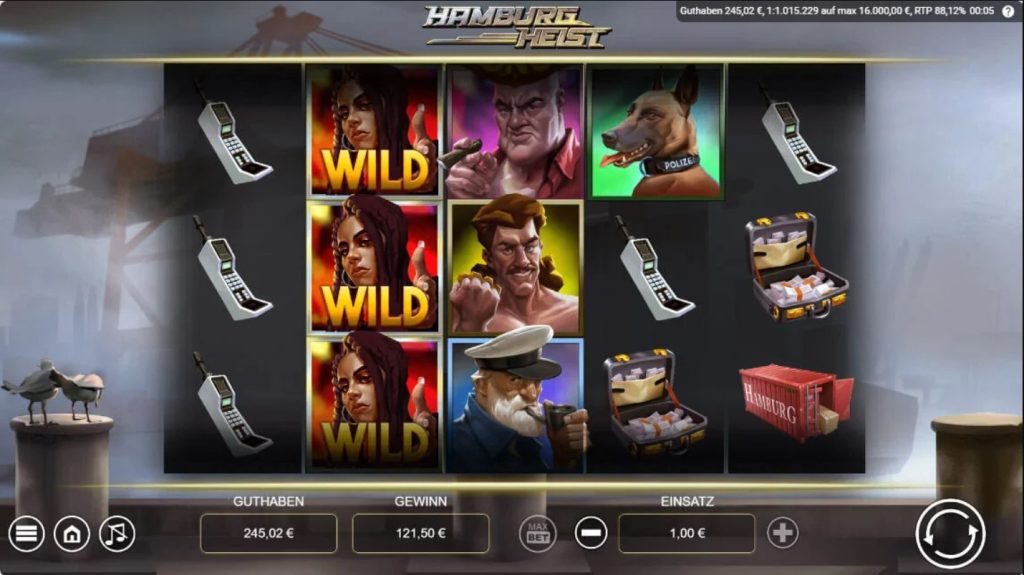 Hamburg Heist: A Thrilling Online Casino Slot Game