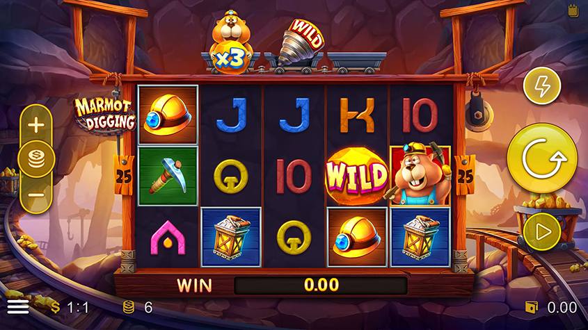 Marmot Digging: A Fun Online Casino Slot Game