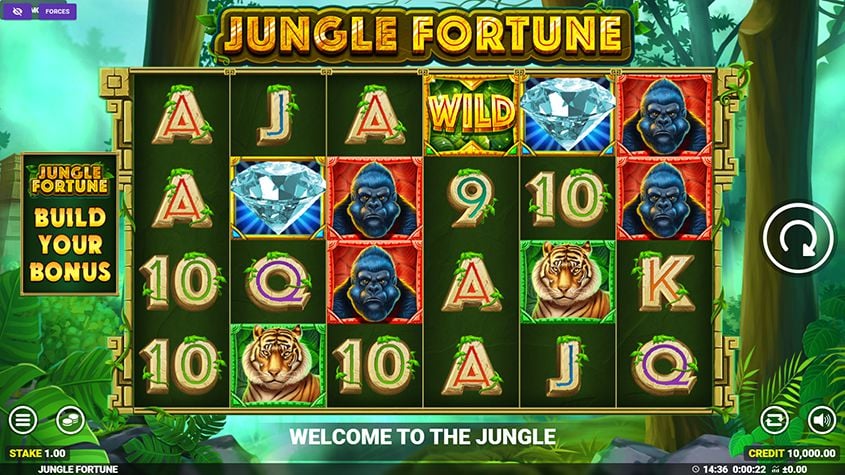 Jungle Fortune: A Thrilling Online Casino Slot Game